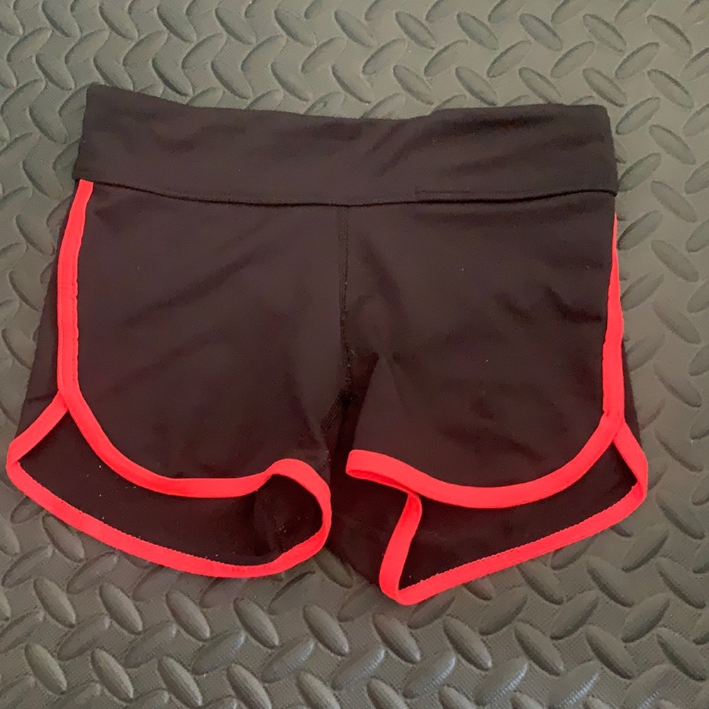 Black and Pink Aeropostale Spandex Shorts